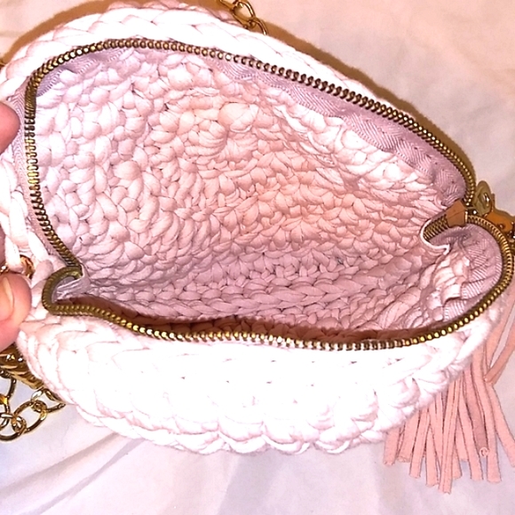 🌺Peach Crochet Purse - Picture 3 of 4